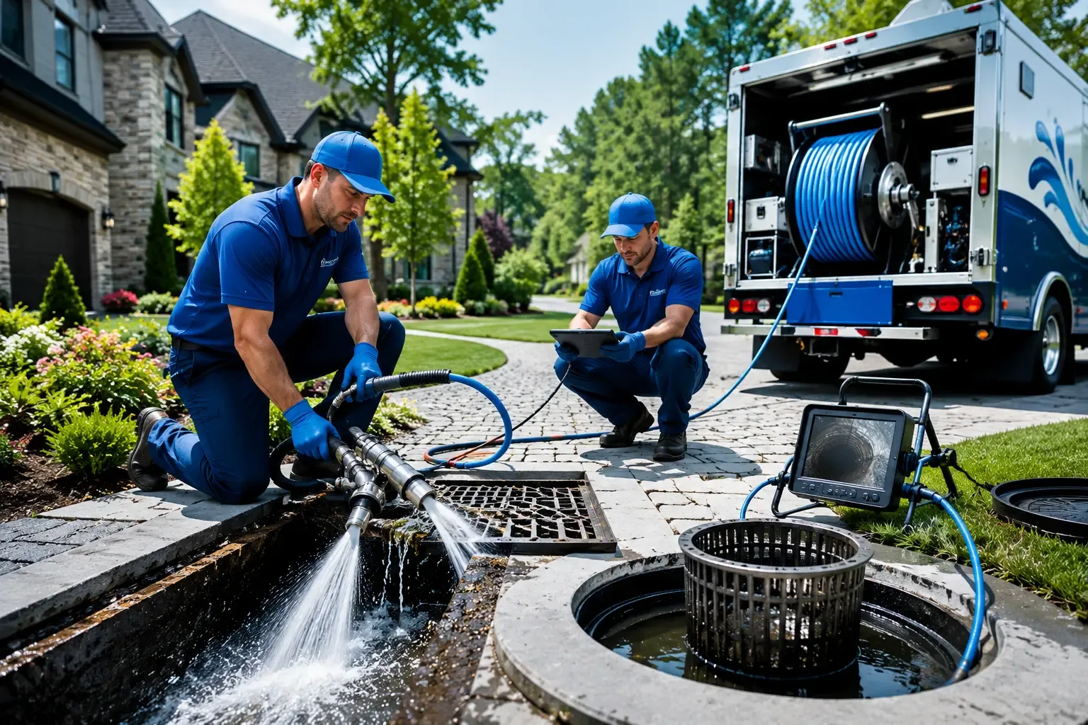 Local outdoor drain cleaning professionals in Strabane, PA