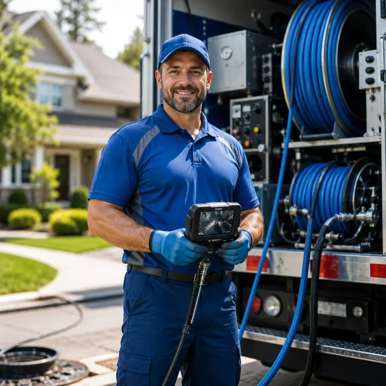 Local outdoor drain cleaning specialists in Strabane, PA